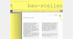 Desktop Screenshot of bau-stellen-bauhandwerk.ch