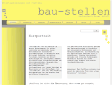 Tablet Screenshot of bau-stellen-bauhandwerk.ch